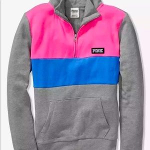 Victoria’s Secret Pink Sweatshirt Colorblock XS